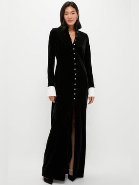 Tuckernuck | Dresses | Moon River Exclusive Brown Long Sleeve Maxi Dress  Large | Poshmark